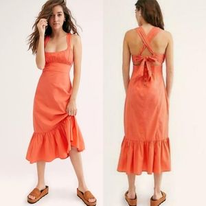 💯%FP Laila Midi Dress